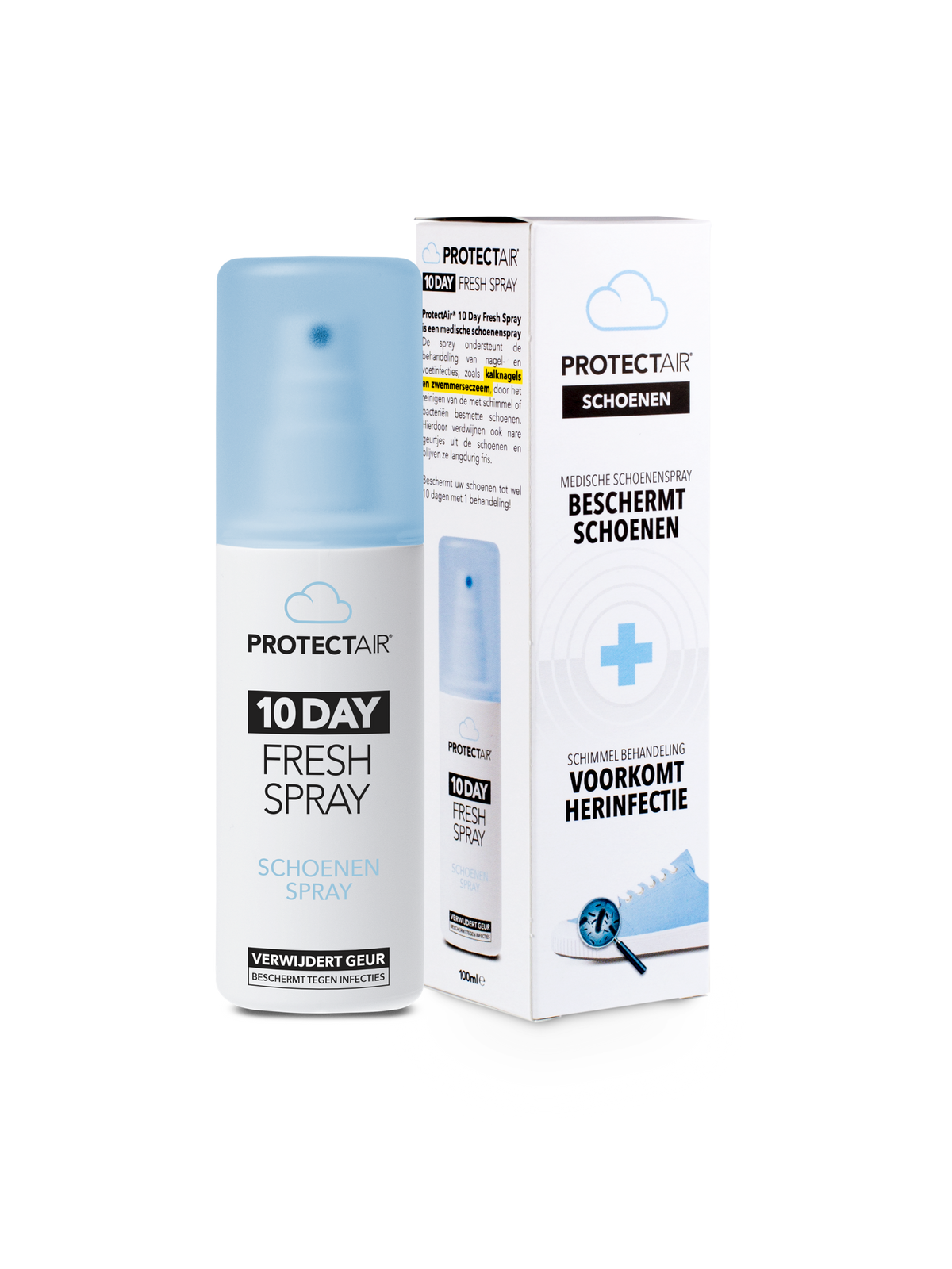 Protectair Medische schoenenspray 100.00 Milliliter
