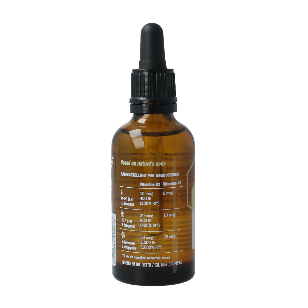 Nutalis Vitamine D3 & K2 druppels 50.00 Milliliter