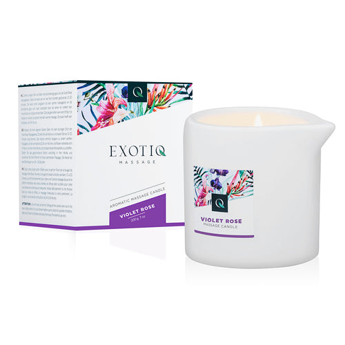 Exotiq Massagekaars violet rose 200.00 Gram