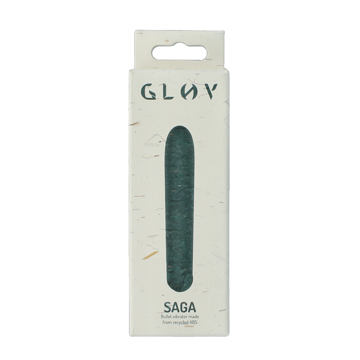 Glov Saga eco bullet vibrator groen 1.00 Stuks