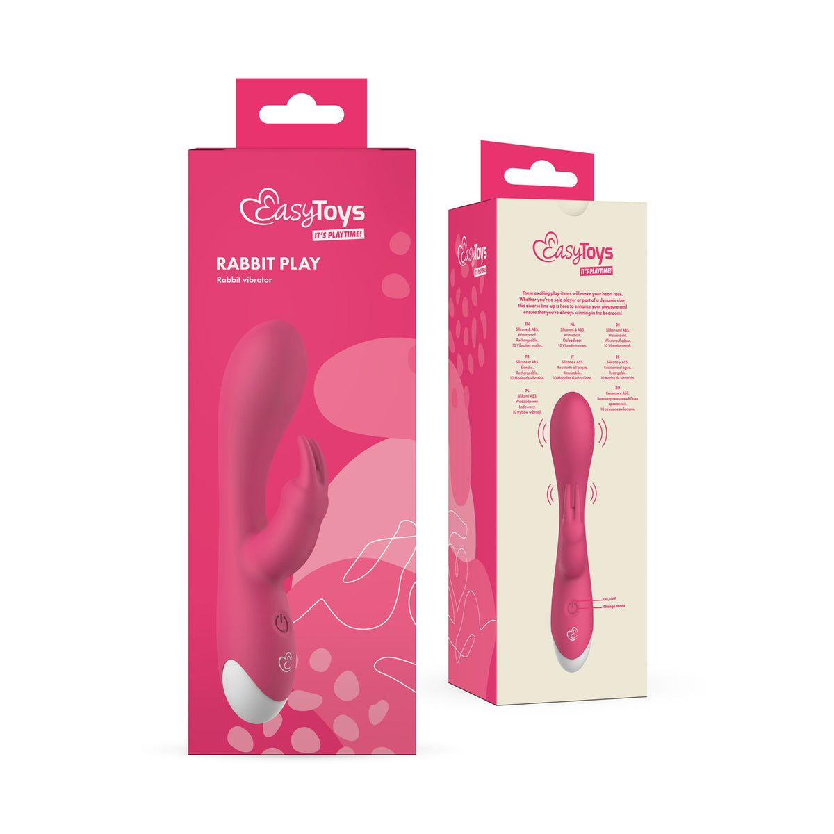 EasyToys Rabbit play vibrator 1.00 Stuks