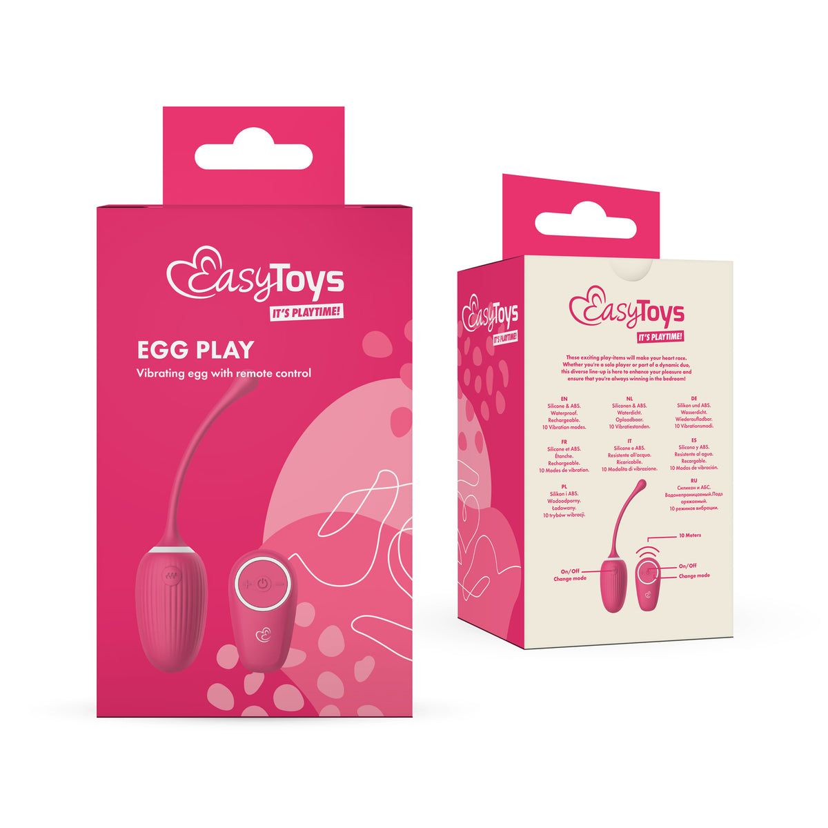 EasyToys Egg play vibrerend 1.00 Stuks