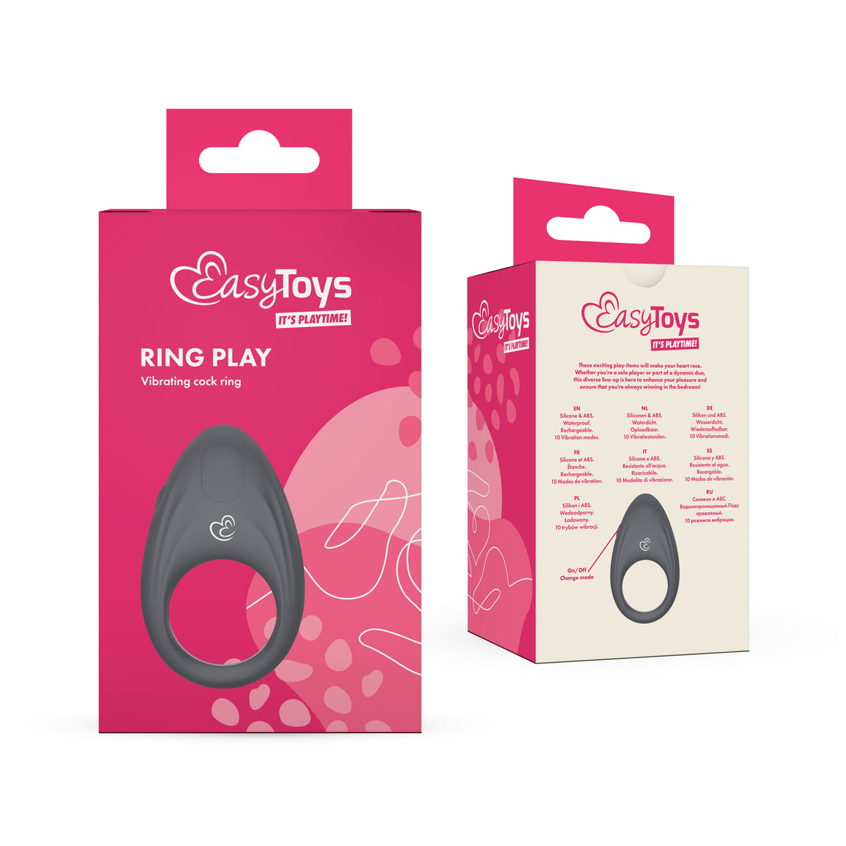 EasyToys Ring play vibrerende cockring 1.00 Stuks