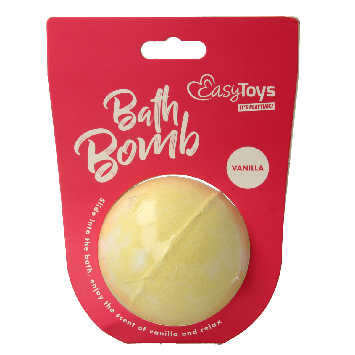 EasyToys Badbruisbal vanille 1.00 Stuks