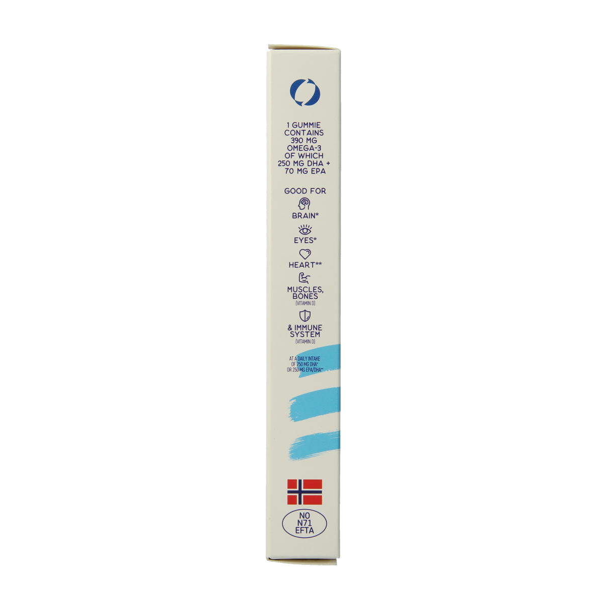 Arctic Blue Omega 3 gummy DHA EPA vitamine D 30.00 Gummies