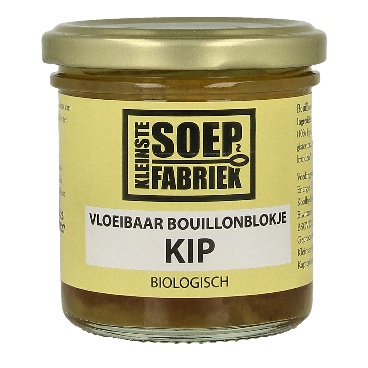 Kleinstesoepfabriek Vloeibare bouillonblokjes kip bio 150.00 Milliliter