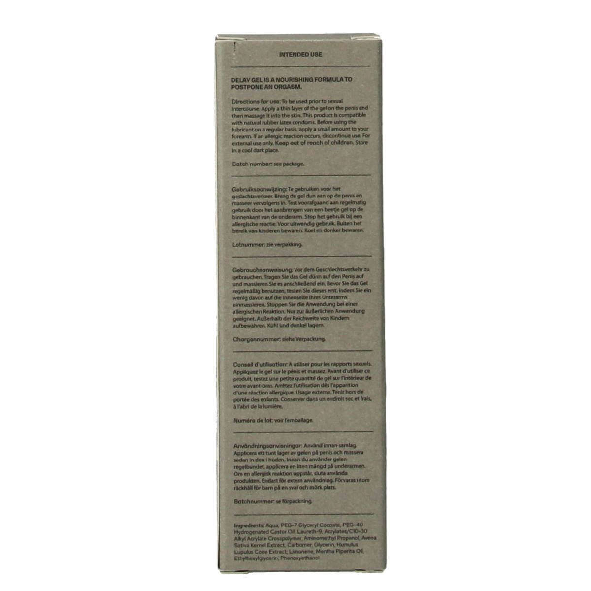 Aia* Delay gel 30.00 Milliliter