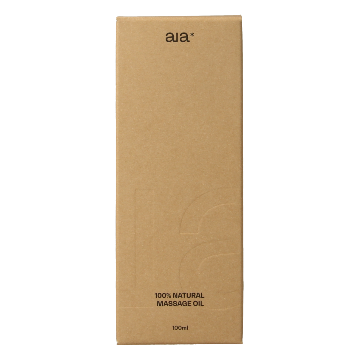 Aia* Massageolie natuurlijk 100.00 Milliliter
