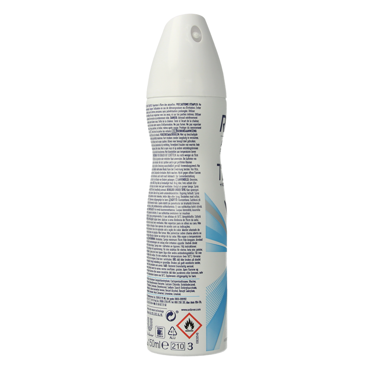Rexona Deodorant spray cotton dry 150.00 Milliliter