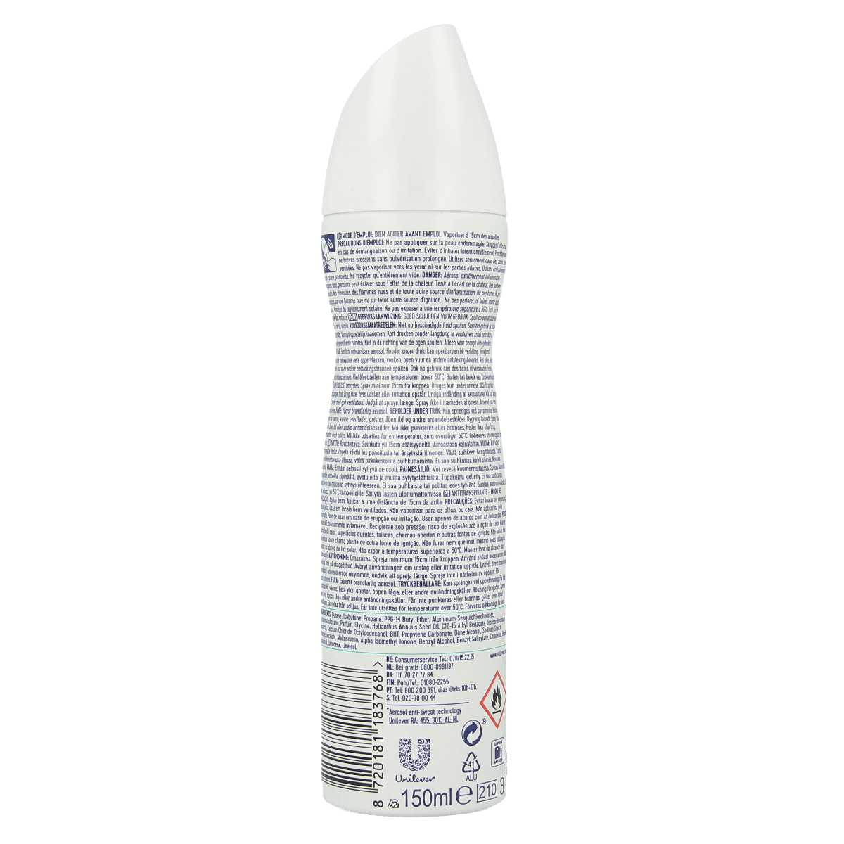 Rexona Deodorant spray shower fresh 150.00 Milliliter