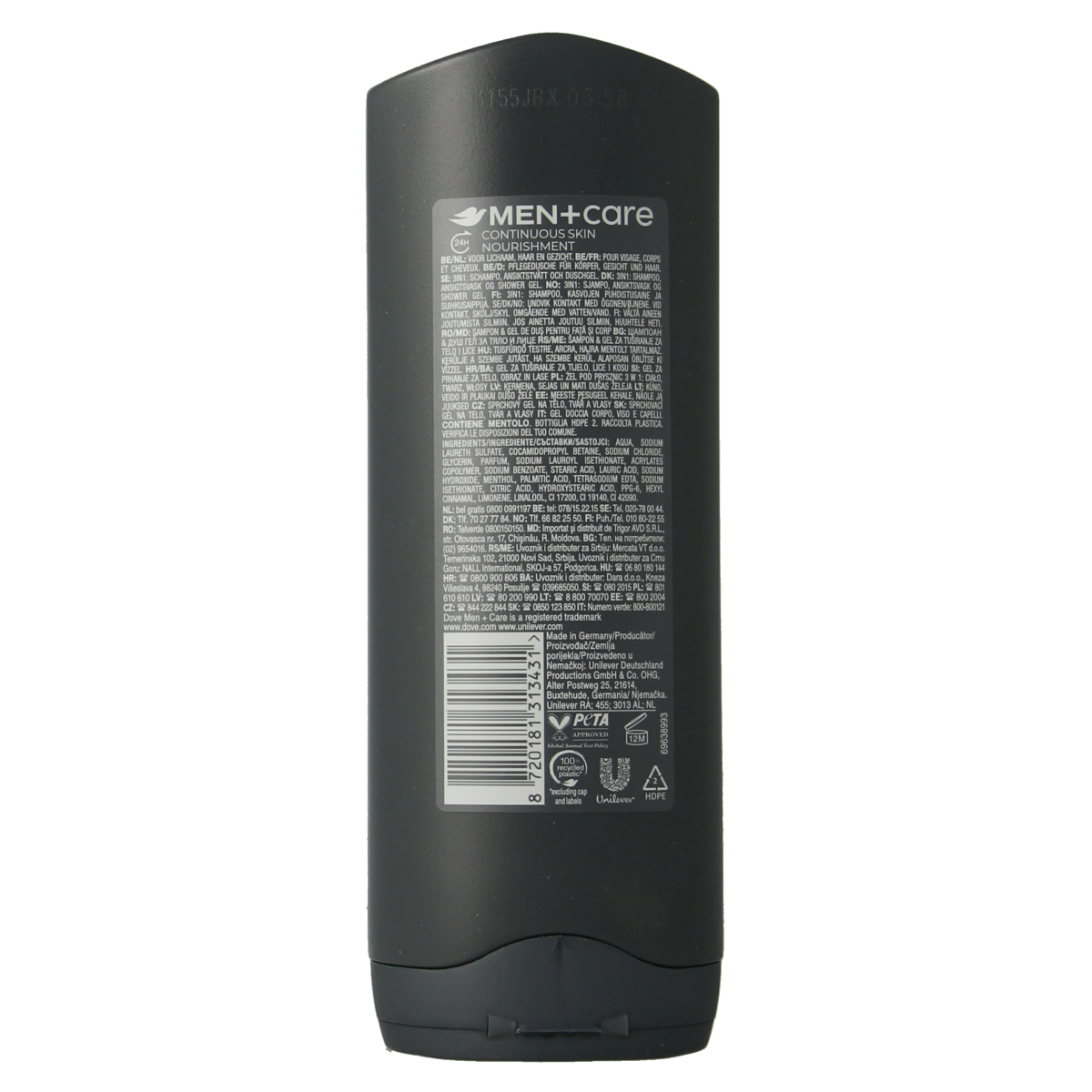 Dove Shower men + care extra fresh 250.00 Milliliter