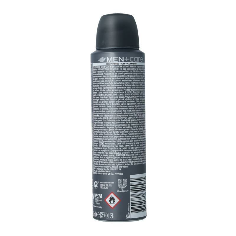 Dove Deodorant spray men+ care clean comfort 150 Milliliter
