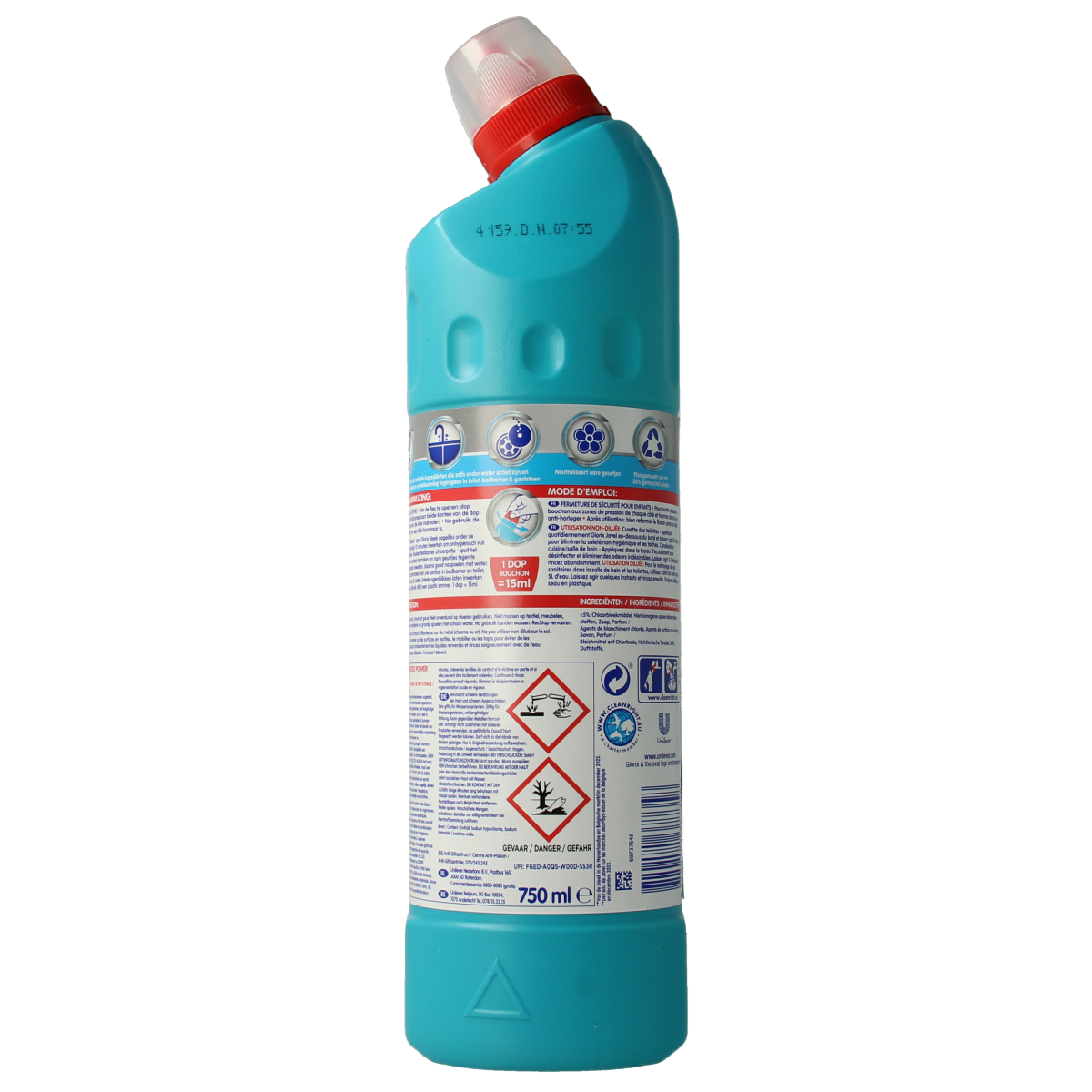 Glorix Bleek eucalyptus 750.00 Milliliter