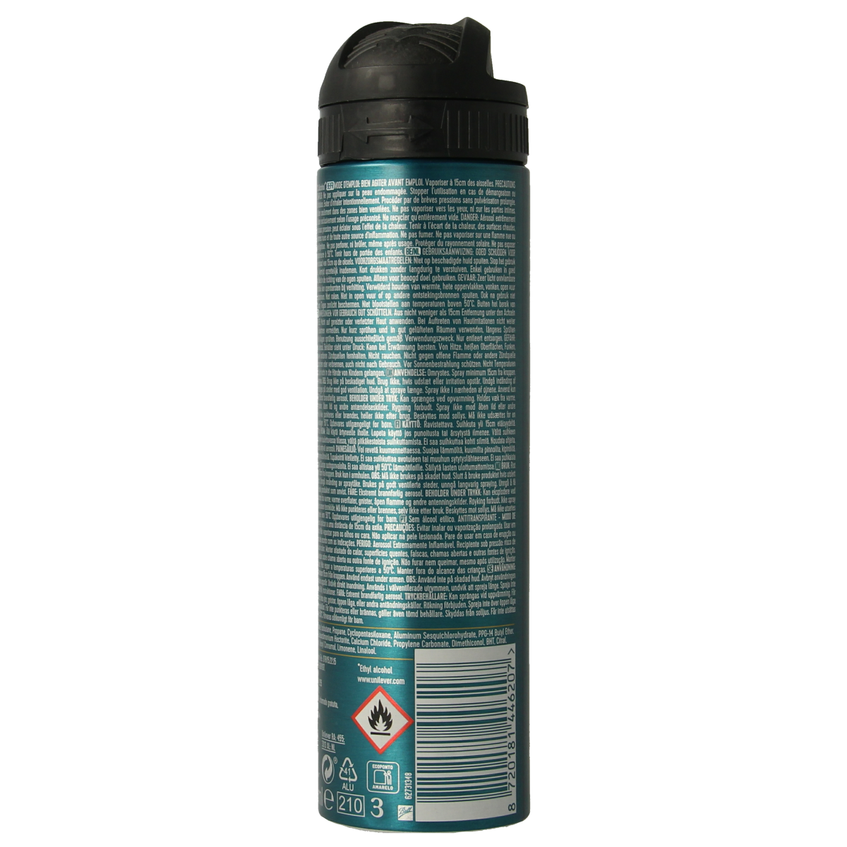 Rexona Deodorant spray 72h sport cool 150.00 Milliliter