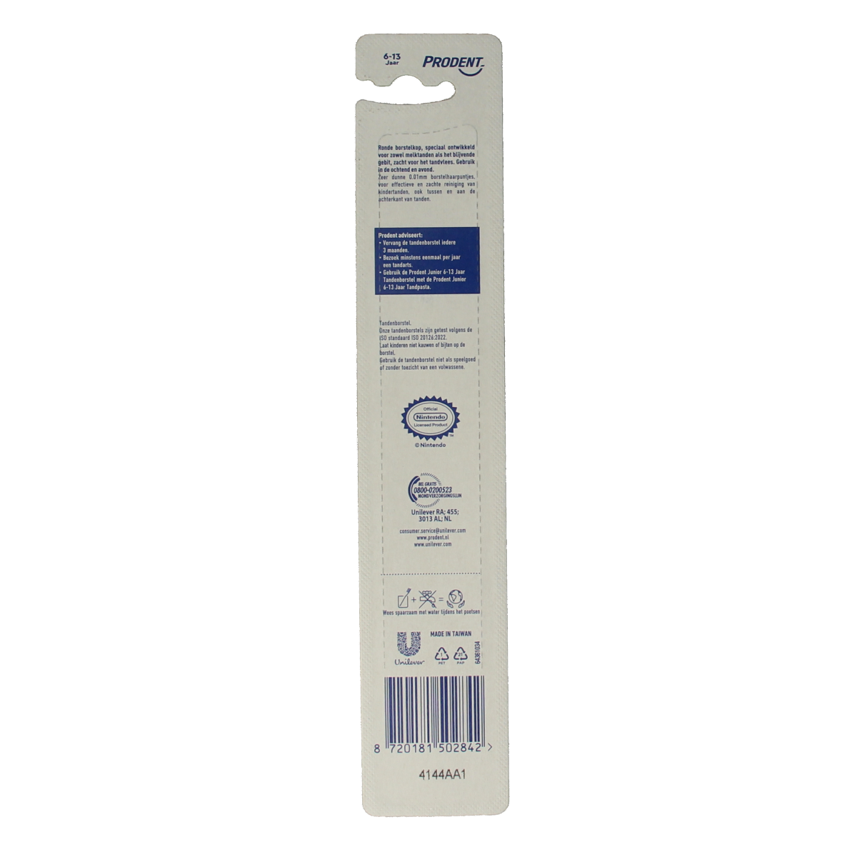 Prodent Tandenborstel junior 6+ jaar 1.00 Stuks