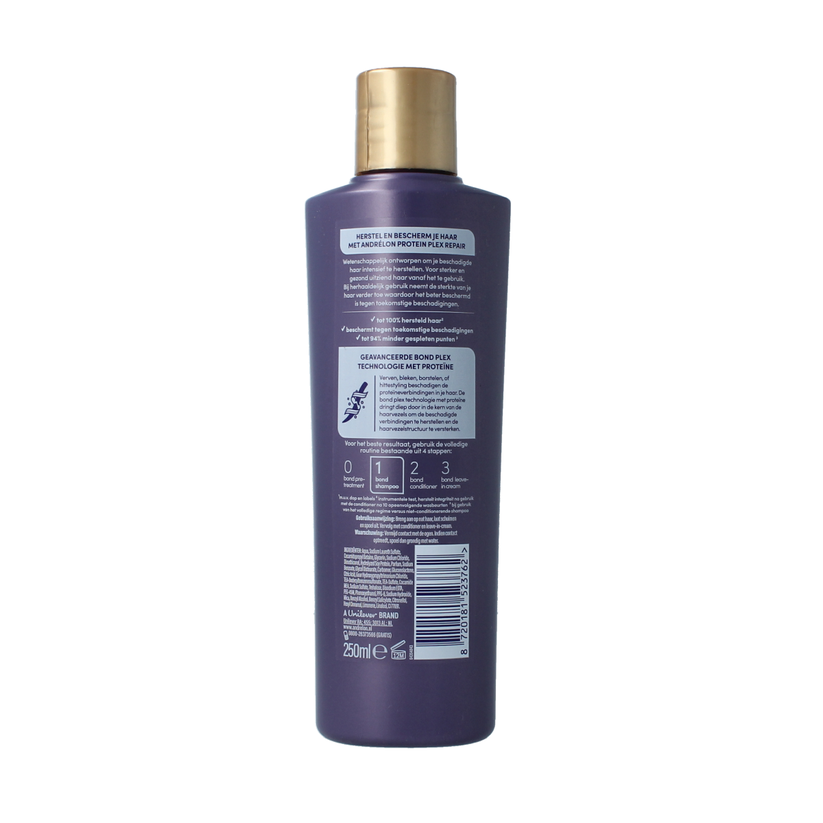 Andrelon Shampoo pro care protein plex repair 250.00 Milliliter