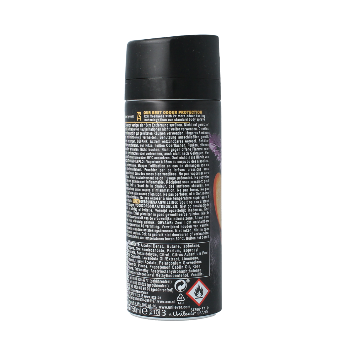 AXE Deodorant bodyspray peach infusion 150.00 Milliliter