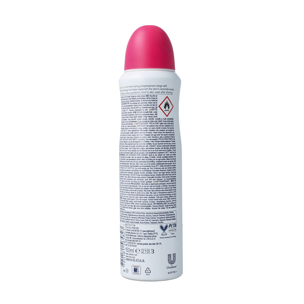 Dove Deodorant spray dragon fruit & coconut 150.00 Milliliter