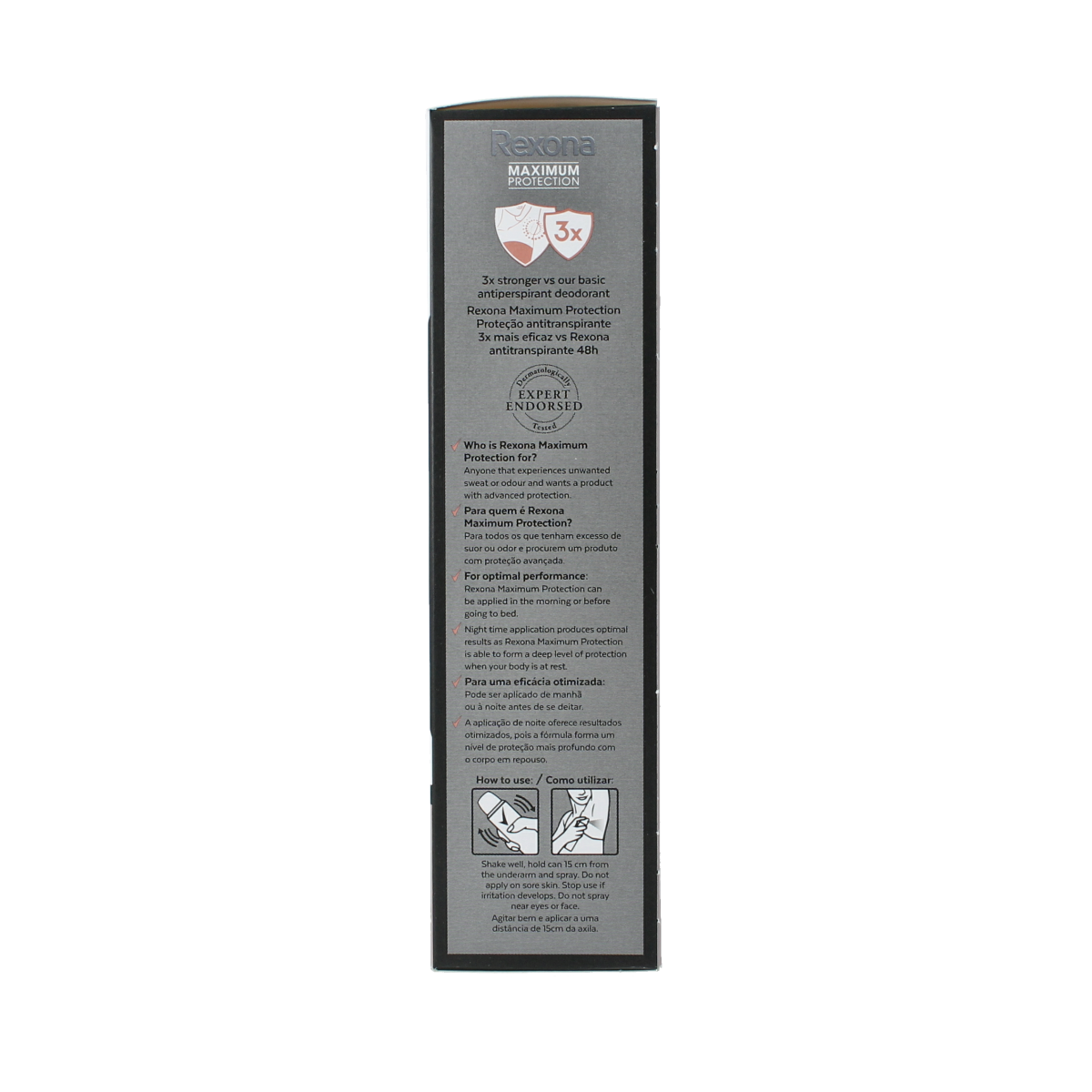 Rexona Deodorant spray max pro invisible 150.00 Milliliter
