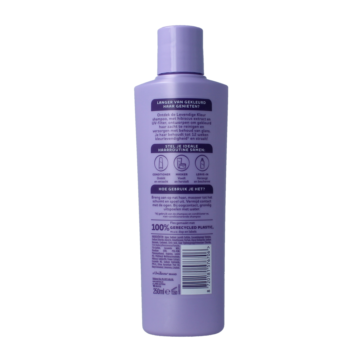 Andrelon Shampoo levendige kleur 250.00 Milliliter