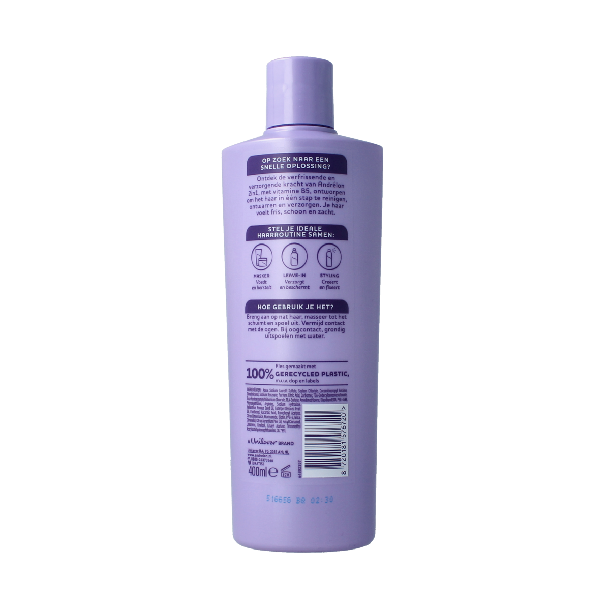 Andrelon Shampoo 2-in-1 400.00 Milliliter