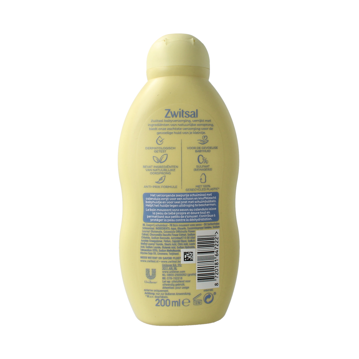 Zwitsal Schuimbad 200.00 Milliliter