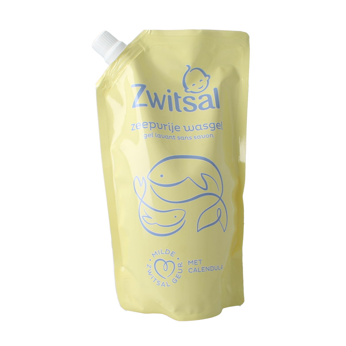 Zwitsal Zeepvrije wasgel navul 500.00 Milliliter