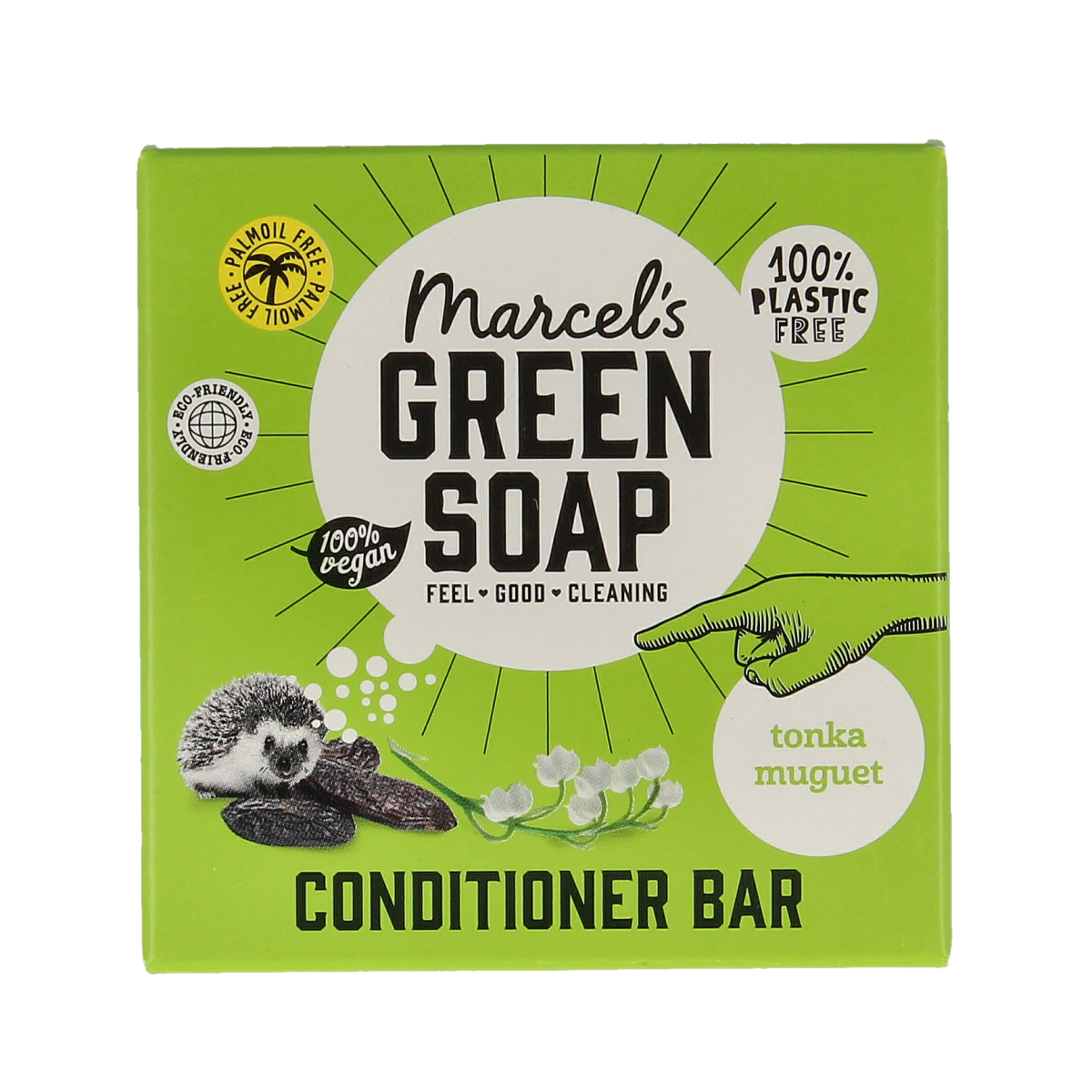 Marcel's Green Soap Conditioner bar tonka & muguet 60.00 Gram