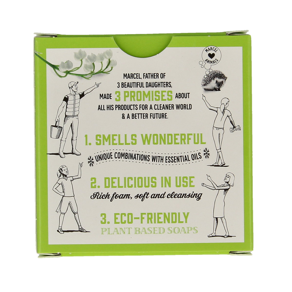 Marcel's Green Soap Conditioner bar tonka & muguet 60.00 Gram