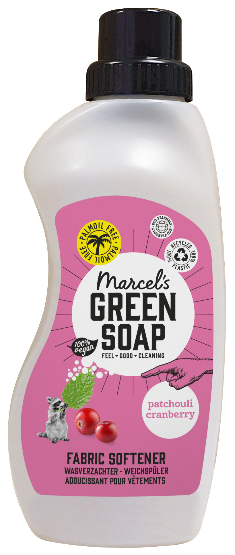 Marcel's Green Soap Wasverzachter patchouli & cranberry 750.00 Milliliter