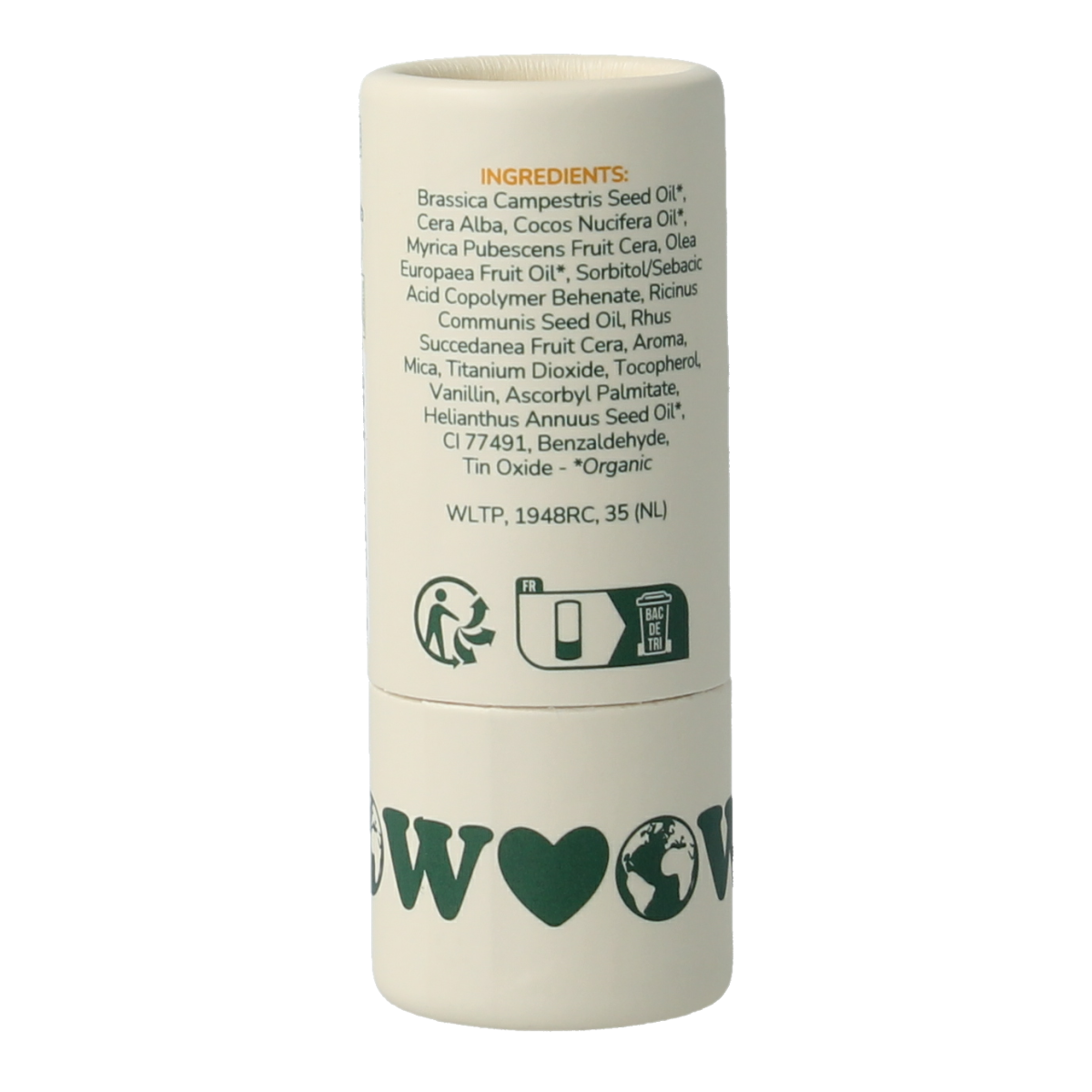 We Love The Planet Lipbalm sweet honey 4.90 Gram