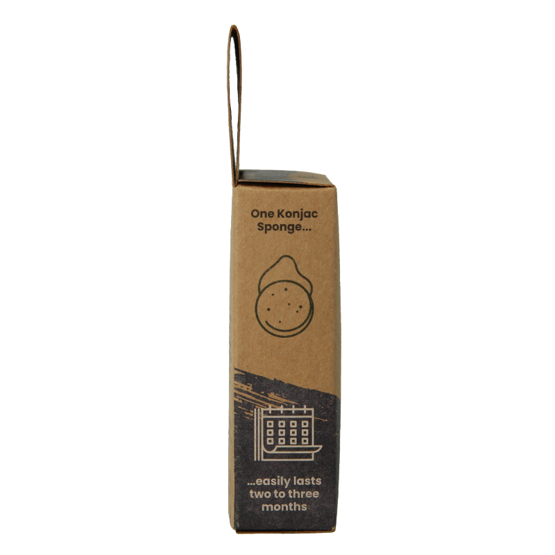 Happysoaps Konjac spons vette huid 1 Stuks