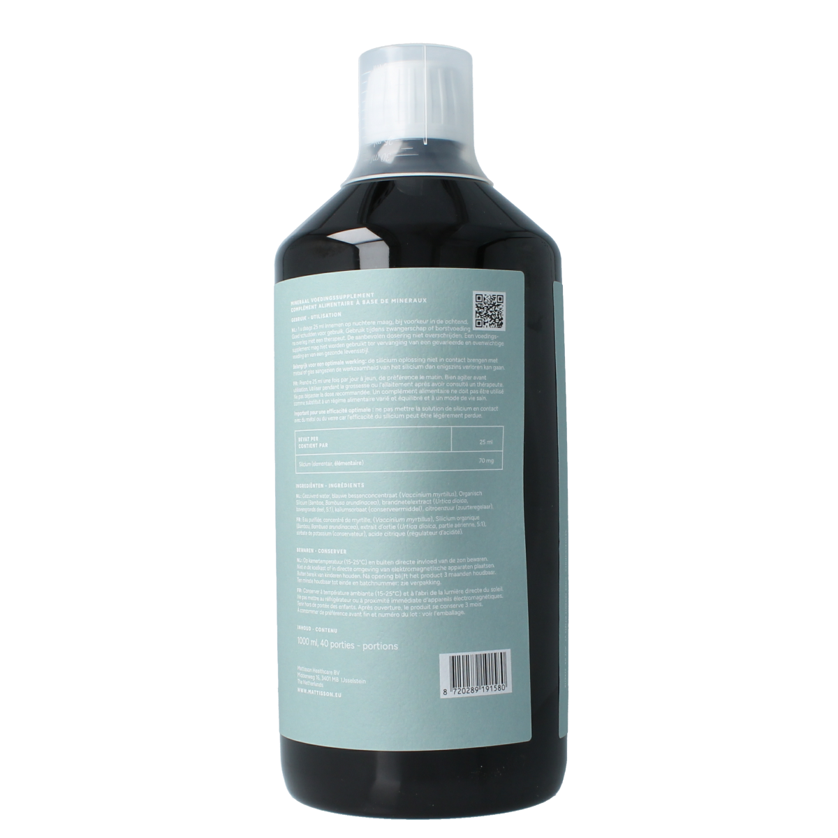 Mattisson Organisch silicium 70mg 1.00 Liter