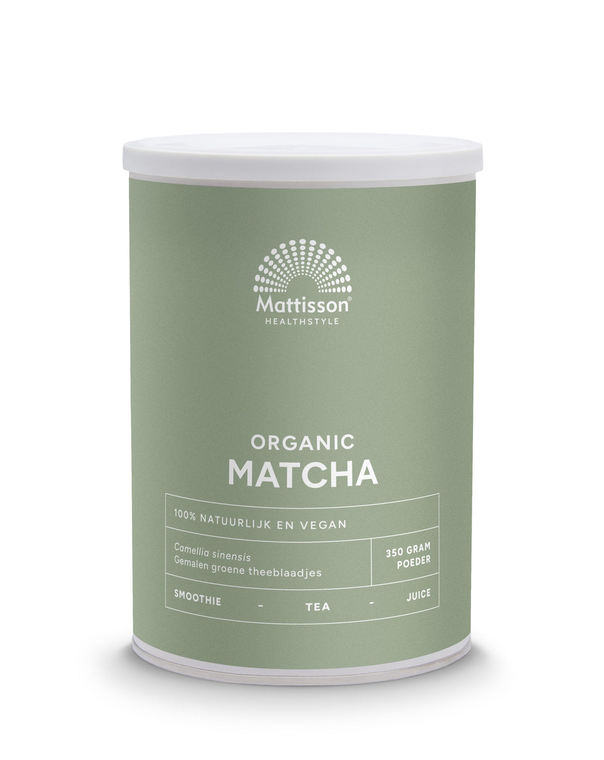 Mattisson Matcha poeder bio 350.00 Gram