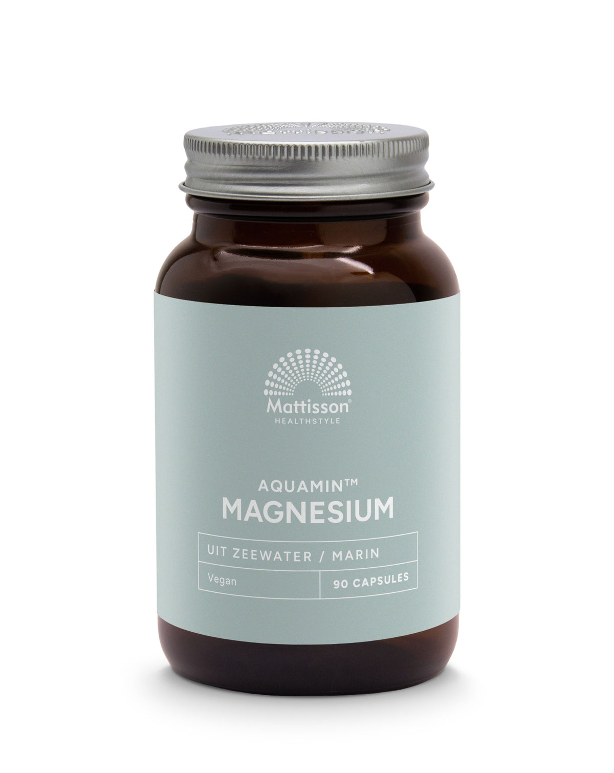 Mattisson Magnesium uit mineraalrijk zeewater Aquamin mg 90.00 Vegetarische capsules