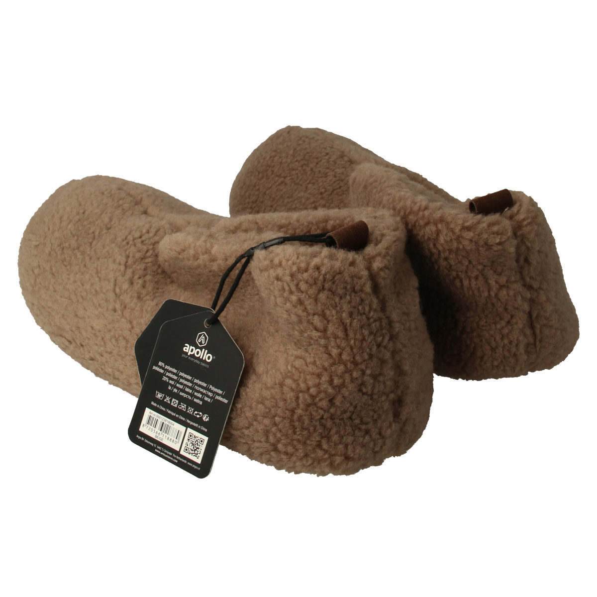 Apollo Slof dames teddy beige 39/40 1.00 Paar