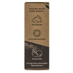 Happysoaps Gezichtsreiniger bar houtskool en sandelwood 70 Gram