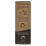 Happysoaps Gezichtsreiniger bar houtskool en sandelwood 70 Gram