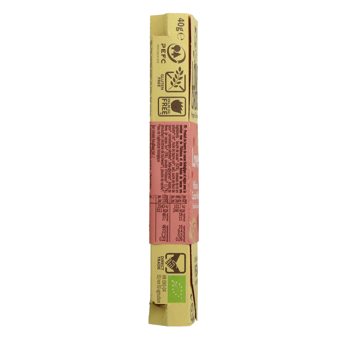 Lovechock Love hibiscus cacao nibs bio 40.00 Gram
