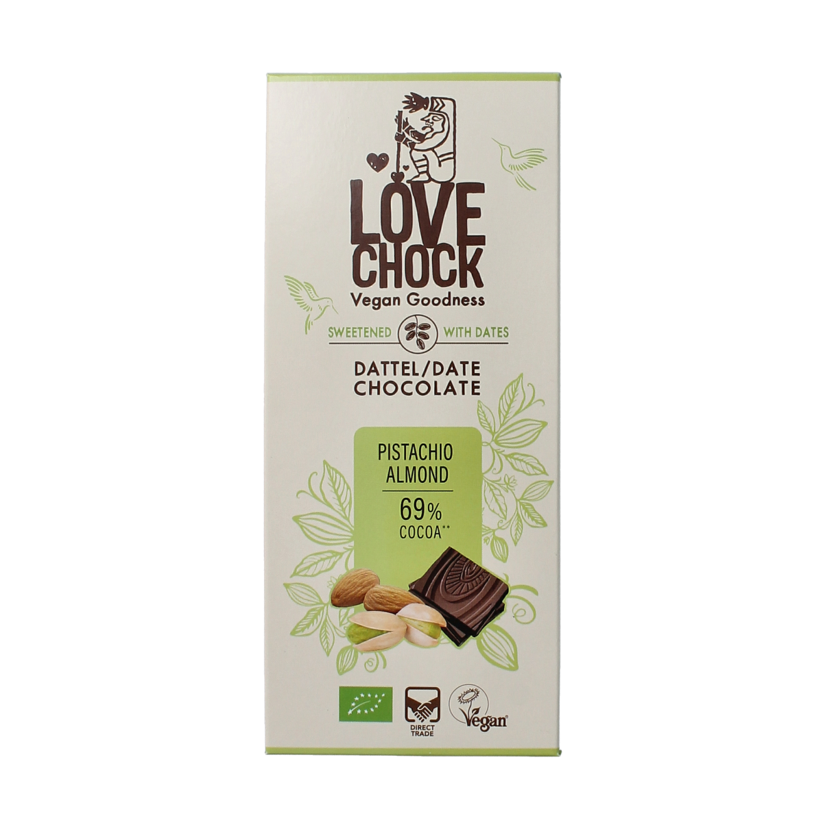 Lovechock Pistache almond bio 70.00 Gram