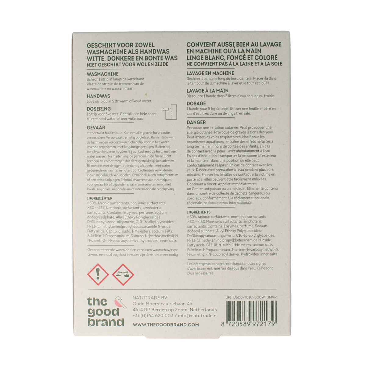 The Good Brand Wasstrips 64.00 Stuks