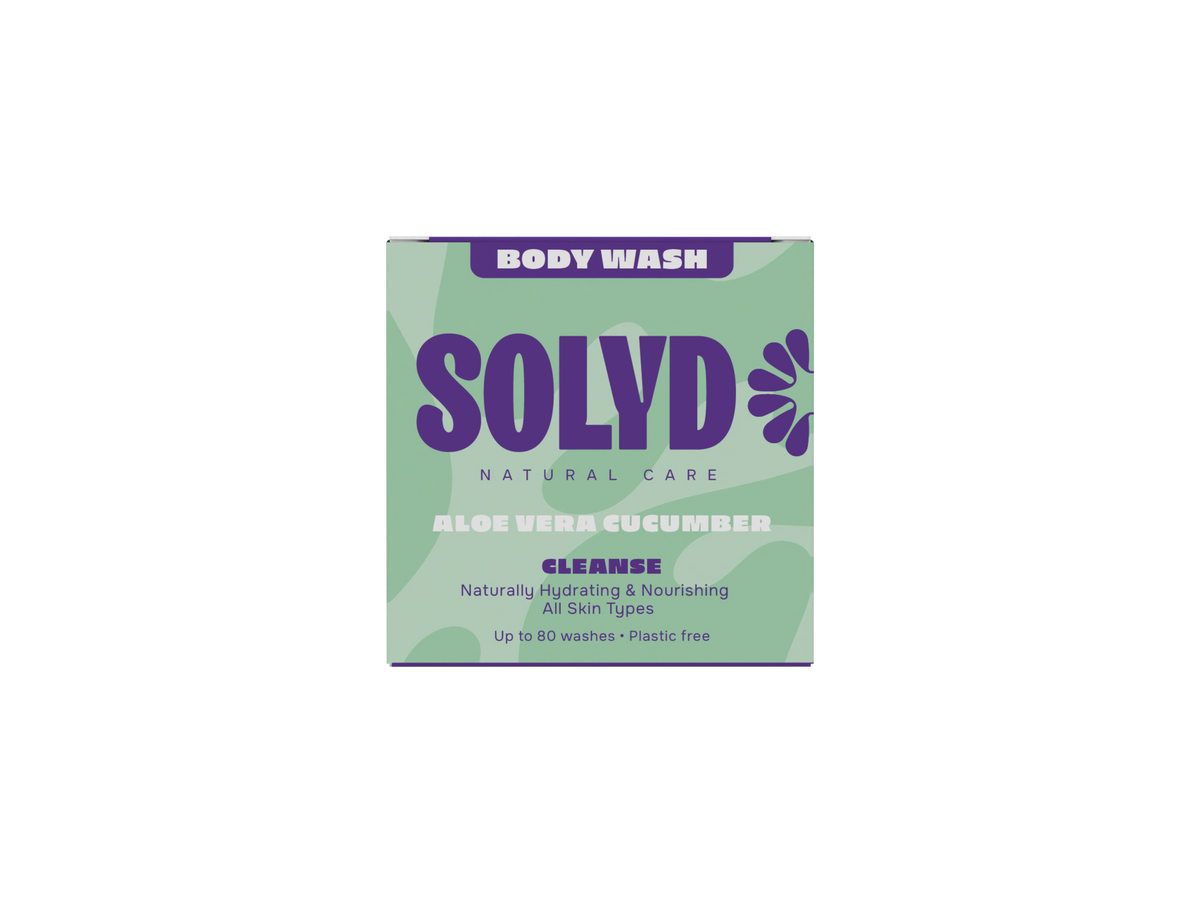 Solyd Body Wash Bar Aloe Vera Cucumber 60.00 Gram