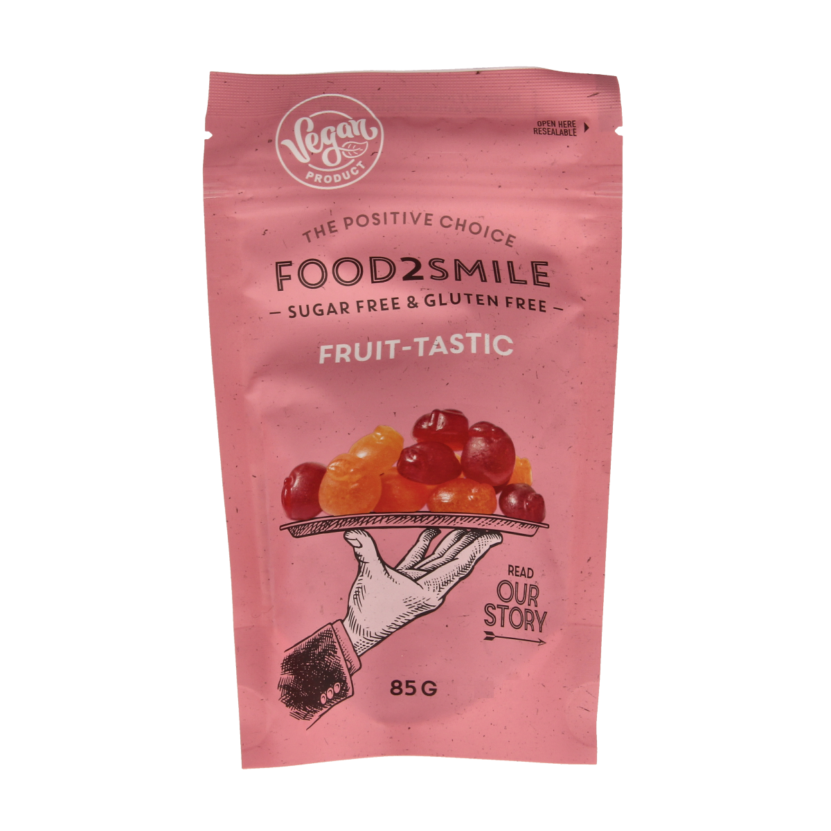 Food2Smile Fruit tastic gummy 85.00 Gram