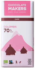 Chocolatemakers Pure delight 70% puur bio 80.00 Gram
