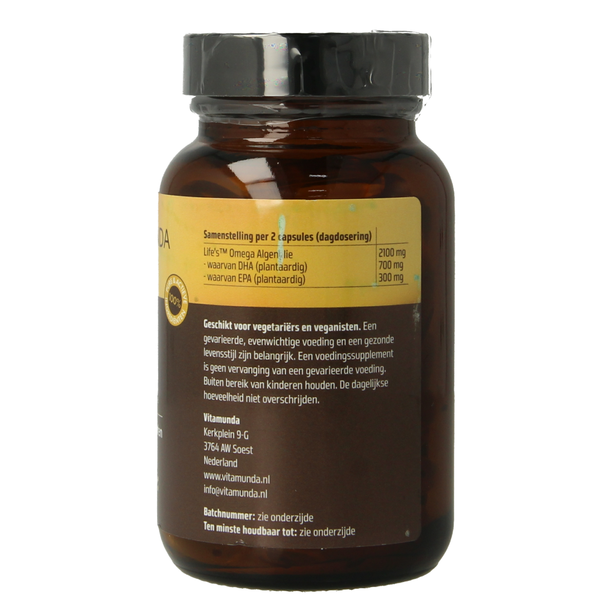 Vitamunda Omega 3 vegan 60.00 Capsules