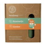 The Green Lab Co Handzeep premium starterset rozemarijn & gember 1.00 Set
