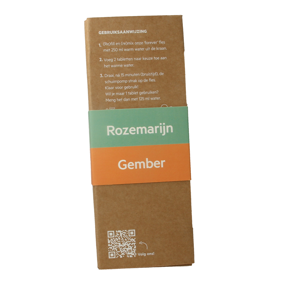 The Green Lab Co Handzeep premium starterset rozemarijn & gember 1.00 Set