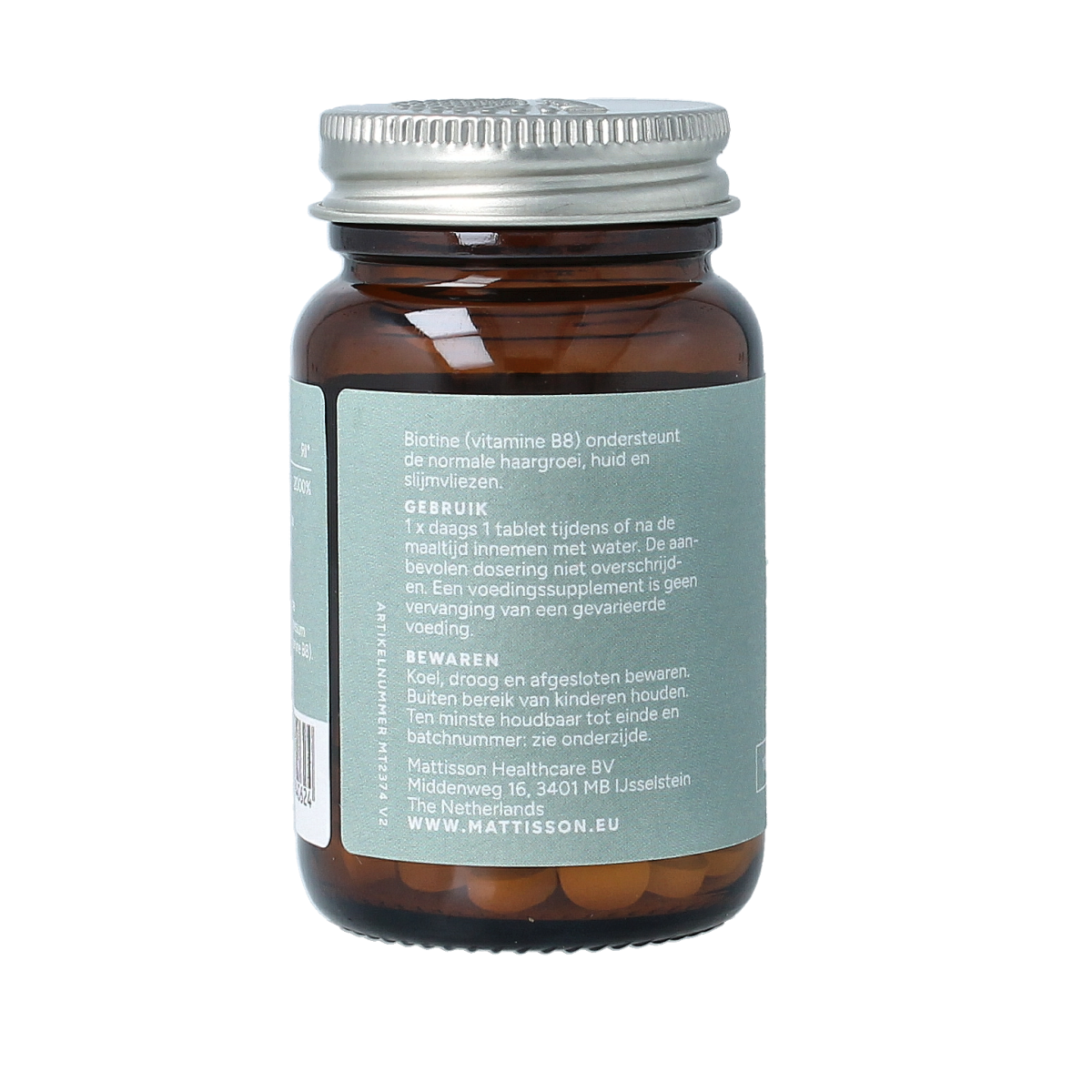 Mattisson Biotine 1000mcg 60.00 Tabletten