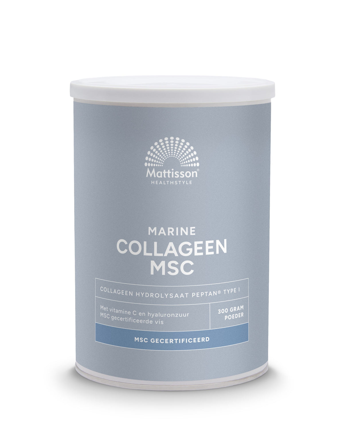Mattisson Marine vis collageen poeder blend Peptan MSC 300.00 Gram