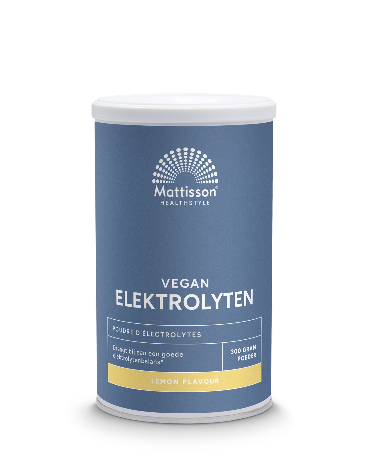 Mattisson Elektrolyten poeder lemon 300.00 Gram